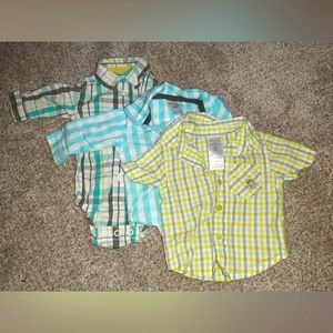 Carter's NB shirt set